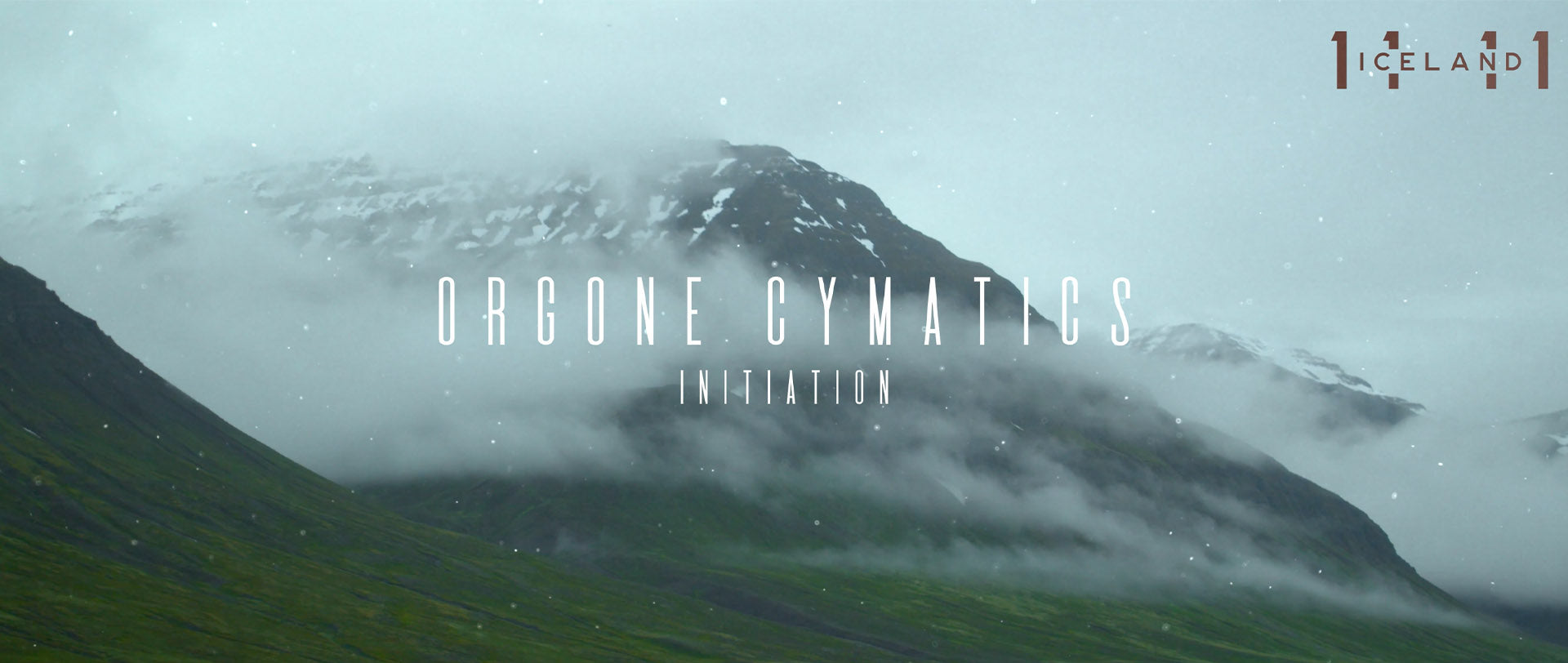 Orgone cymatics initiation on top of a mountain picture