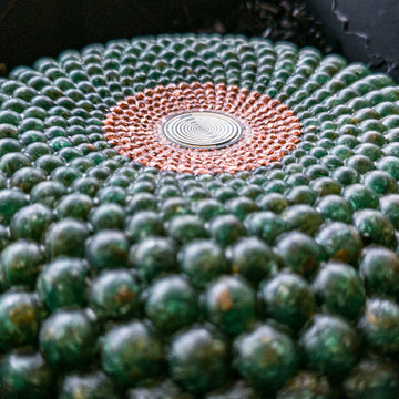 Aventurine orgonite lakhovski antenna