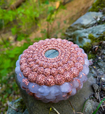 Cosmic Bubble Rose Quarz