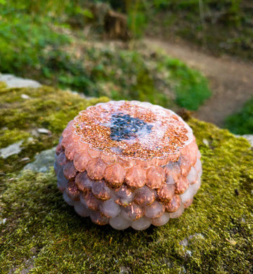 Cosmic Bubble Rose Quarz