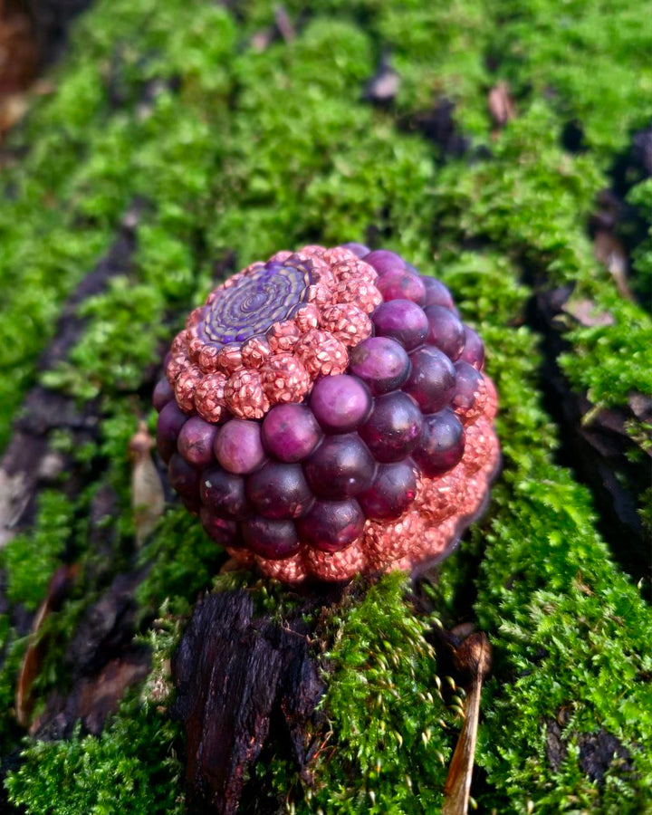Lucid Dreaming Orgonite | Ruby, Red Garnet & Shiva Lingam