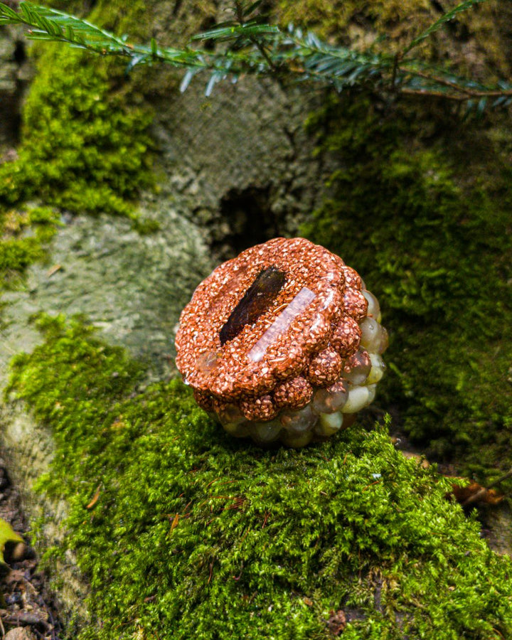 Lucid Dreaming Orgonite | Yellow Brasilian Opal, real Citrine AA+ quality
