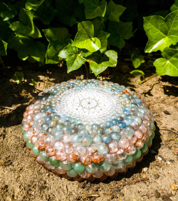 Torus Disc Orgonite Aquamarine | Throat chakra, Special edition