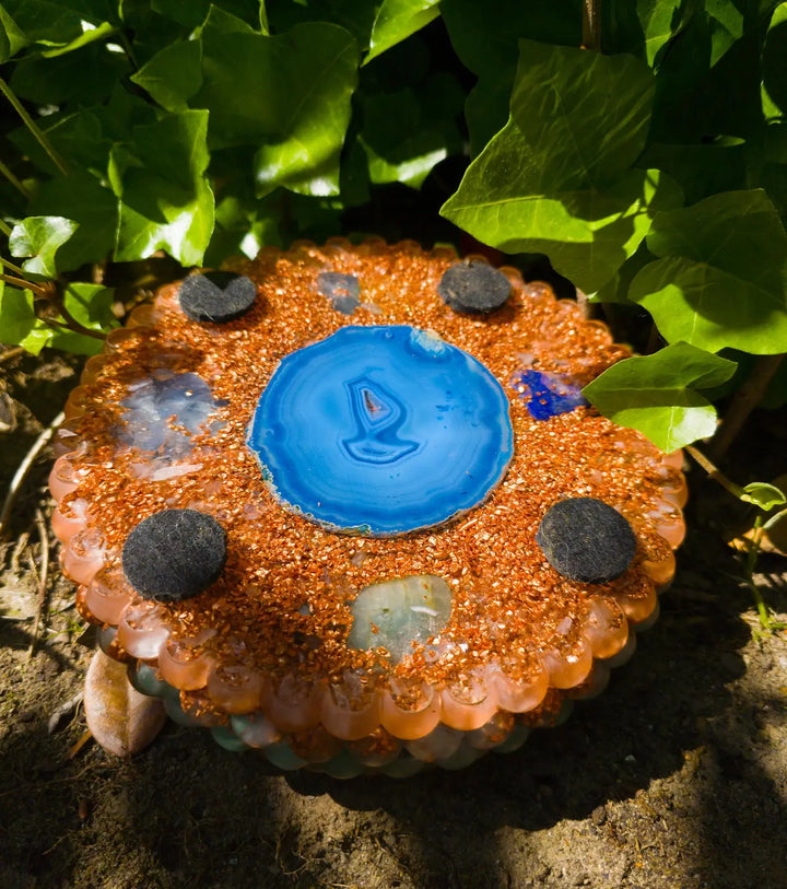 Torus Disc Orgonite Aquamarine | Throat chakra, Special edition
