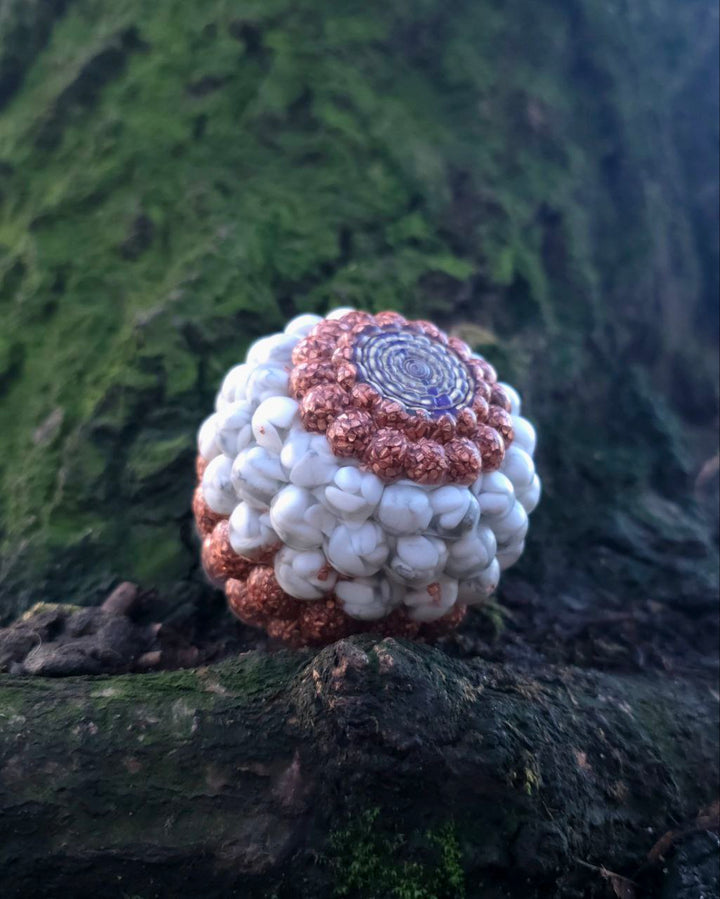 Lucid Dreaming Orgonite | White Howlite, Lapis Lazuli