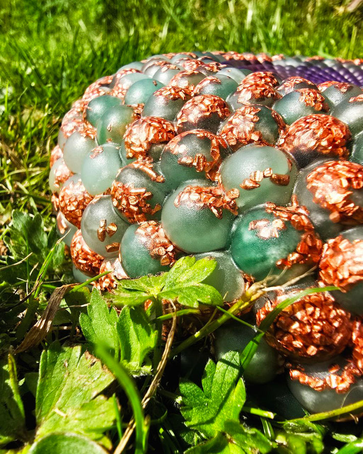 Torus Orgonite Disc Aventurine | Heart chakra | African Green Opal