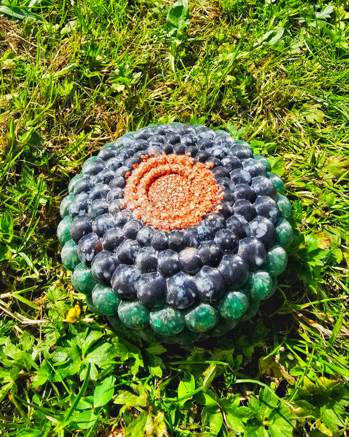 Cosmic Bubble orgonite | Protection Black Tourmaline