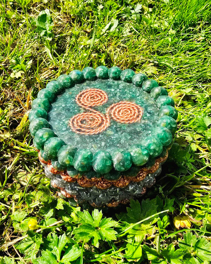Cosmic Tower Abundance | Green aventurine | Serpentine