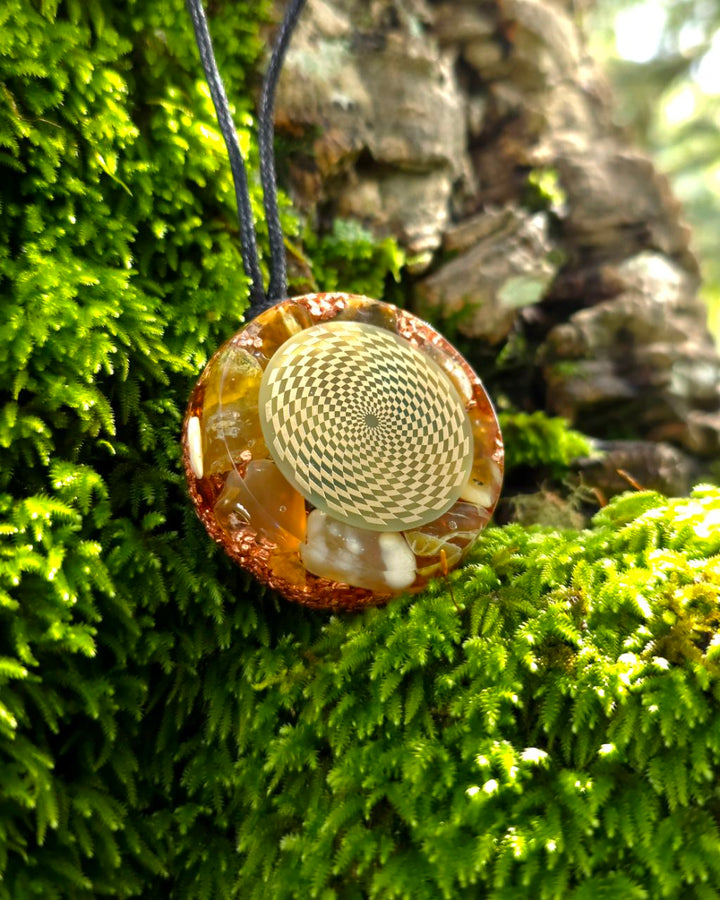Orgonite Pendant | Brasilian Opal