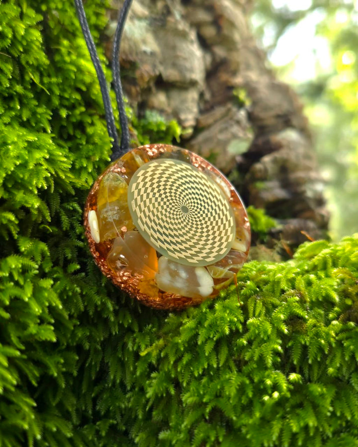 Orgonite Pendant | Brasilian Opal