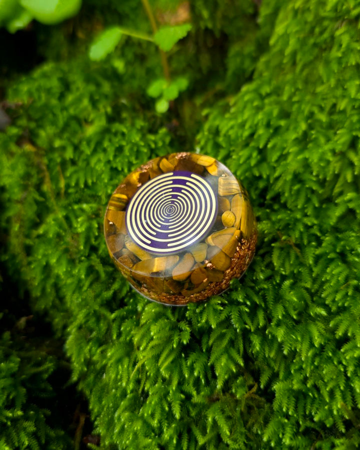 Pocket Orgone Generator | Tiger's Eye